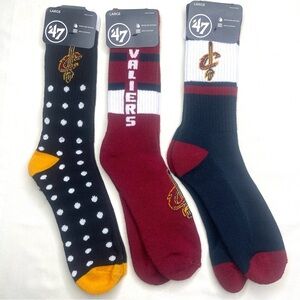 Cleveland Cavaliers athletic crew socks
